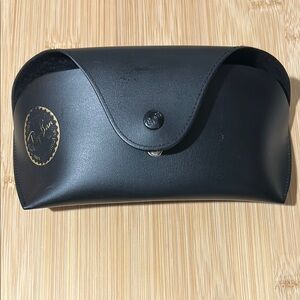 Ray Ban Black Leather Sunglasses Case